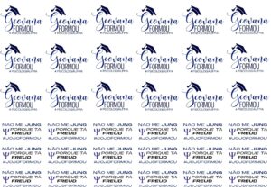 Cartela Tatuagens Psicologia (36 Unidades)