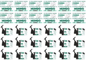 Cartela Tatuagens Terceirão (30 Unidades)