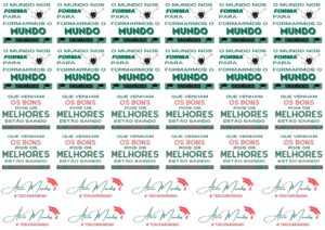 Cartela Tatuagens Terceirão (36 Unidades)